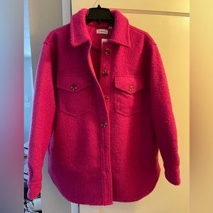 Hot Pink Evereve Shacket